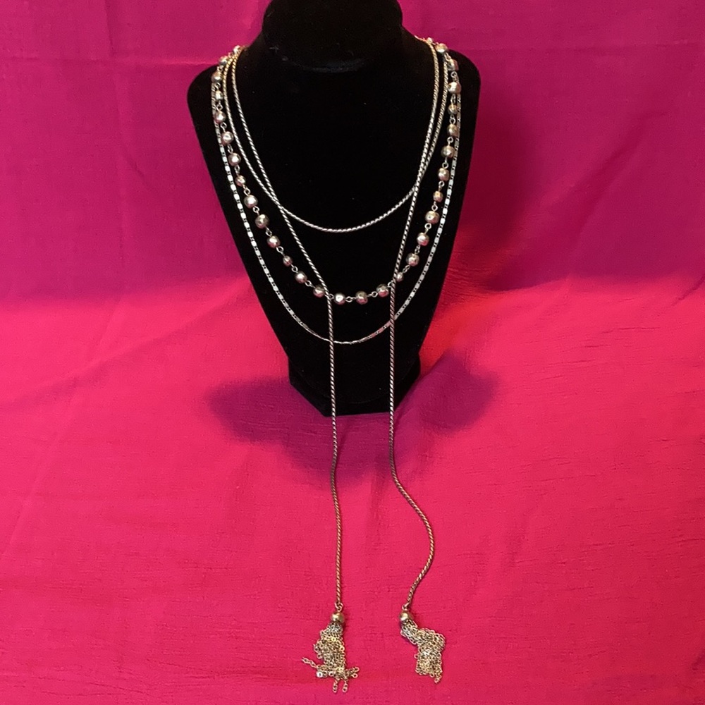 Silver necklace